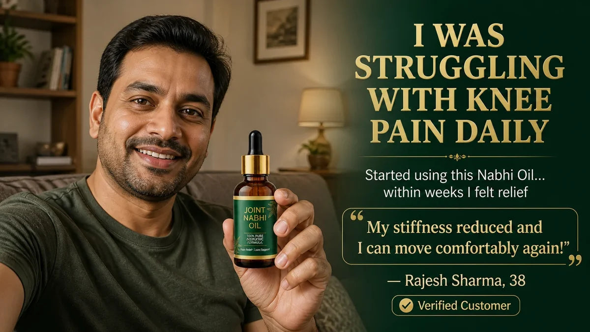 Joint Pain Relief Nabhi Oil (Knees, Back, Shoulder, Feet, Elbows)